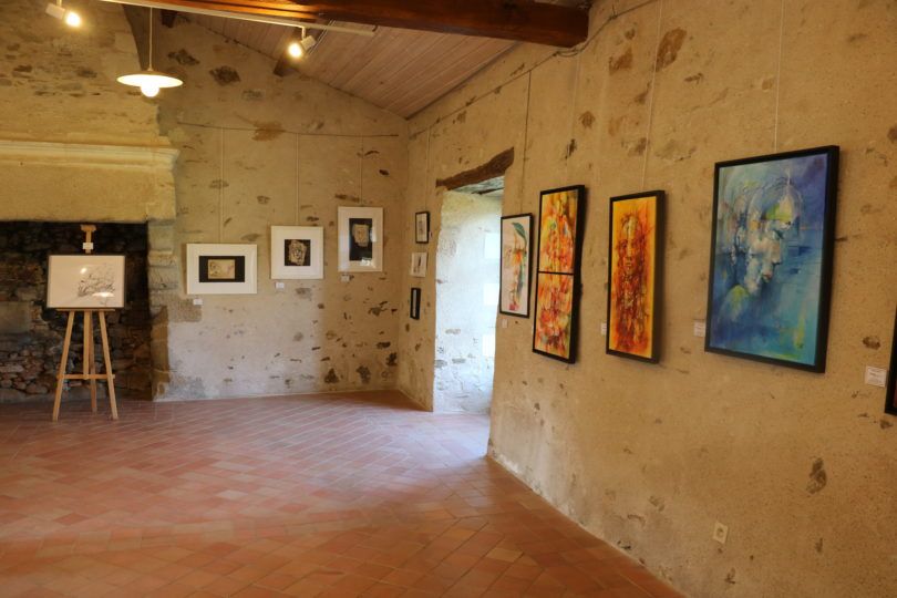 Salle du chauffoir - Abbatiale - Saint-Philbert-de-Grand Lieu - Lac de Grand-Lieu